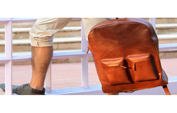 THE LEATHER "CLASSIC OLD SCHOOL RUCKSACK" HERITAGE