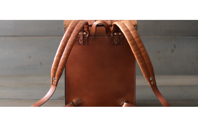 THE "WANDERER BACKPACK" LEATHER  HERITAGE