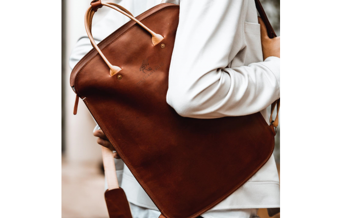 THE "WILLOWY BACKPACK " LEATHER TAN
